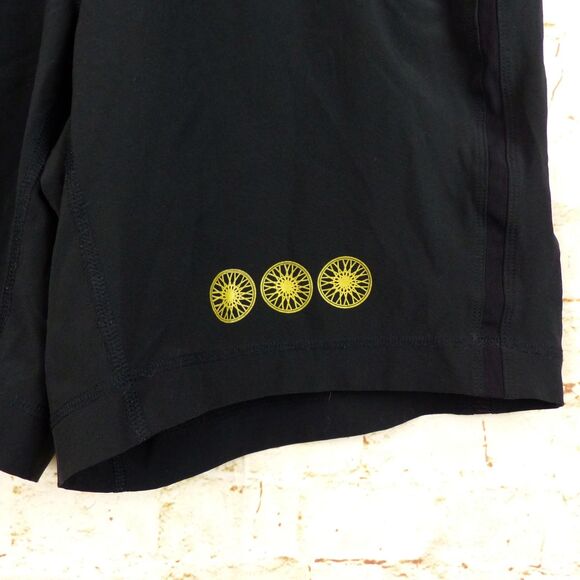 Lululemon X Soulcycle Pace Breaker Shorts Mens L Black  8” Lined Logo Gym - Picture 9 of 16